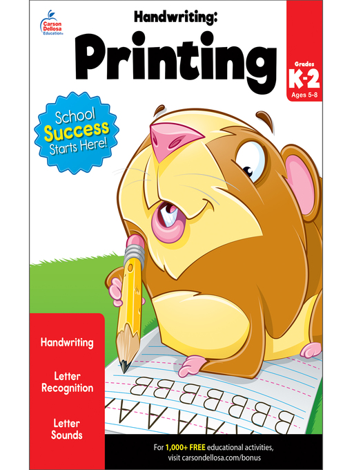 Cover image for Handwriting - Printing